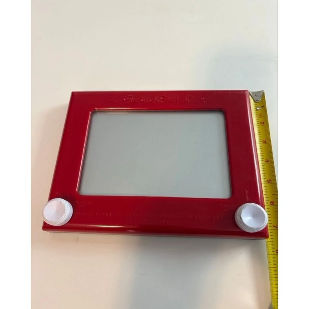 Spin Master Etch A Sketch Classic Red Magic Screen Drawing Toy 9x7.5 Inch